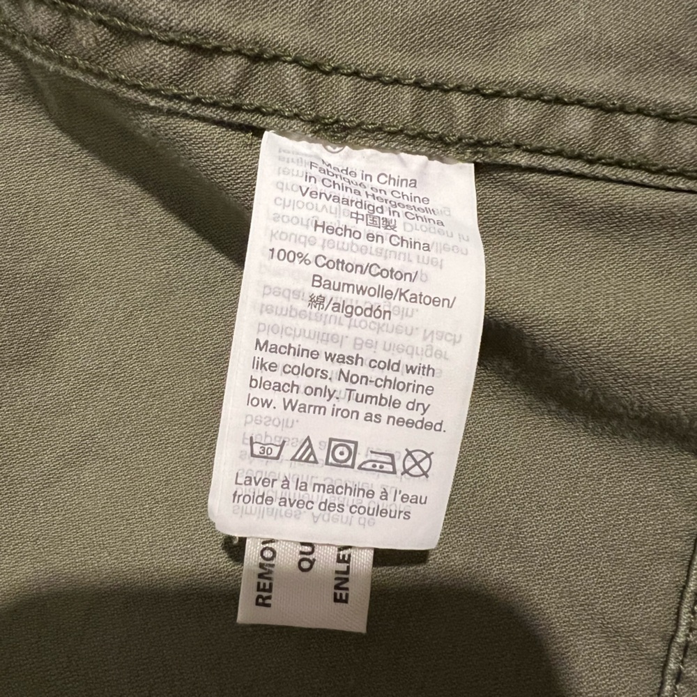 Madewell Women’s Passage Jacket in Olive Green Size XS - Picture 6 of 9